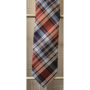 Chaps‎ Blue And Red 100% Silk Tie 3.25" x 60"